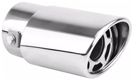 Tubo Escape Cubiertas Embellecedores Universales Acero Inoxidable Para Silenciadores Escape Automóviles