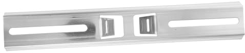 OSALADI Stainless Steel Pole Mount Bracket Pole Clamp for Waterproof Electrical Enclosure Outdoor Junction Box 30cm Mounting Support for Monitoring and Distribution Boxes