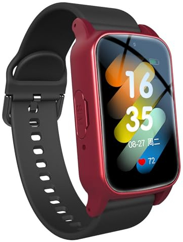 Dispositivos de alerta de caídas para ancianos – Reloj inteligente con botón de emergencia SOS, llamada de voz HD, resistente al agua y detección de caídas para padres y personas mayores