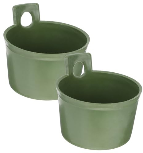 COLLBATH 2 pezzi Mestoli da Giardino Ramaiolo Capiente per Annaffiatura Piante e Fiori Accessori Esterni per Irrigazione Facile e Veloce