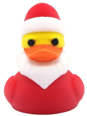 Weihnachtsenten Miniatur Tierfiguren Mit Weihnachtsmütze