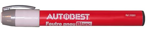 Autobest Feutre Pneu Auto, pour marquer Vos pneus
