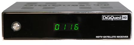 Digiquest 8312HD - Decoder Satellitare DVB-S2 con funzione di videoregistratore, Nero, HEVC MAIN 10