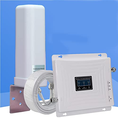 GUOZ Amplificador de señal gsm 4G Booster de señal gsm 2G 3G 4G Amplificador de señal Celular Repetidor de teléfonos móviles 4G Internet Omni Antena MTS
