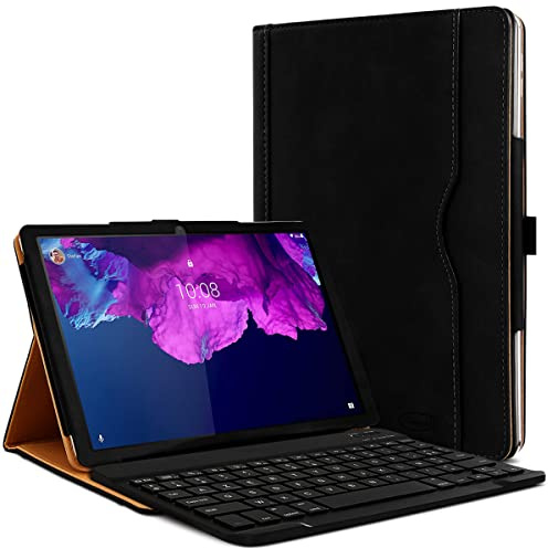Clavier AZERTY + Étui de Protection Noir pour Lenovo P11 Plus TB-J616F