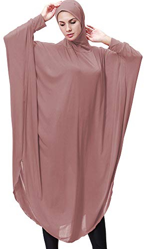 Gebetskleidung Frauen Abaya Muslim Damen Jilbab Hijab Kleid Ramadan Maxikleider Zweiteiliges Muslimische Kleider Kaftan Naher Osten Dubai Türkei Maxi Einteiliges Namaz Elbisesi Islamische Kleidung