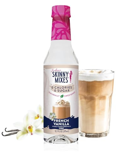 Jordan's Skinny Mixes Sirop de café à la vanille française, 375,6 ml