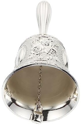 IMIKEYA 1pezzi Campanello Mano in Campanello Da Cena Di Chiamata Retrò Decorazione Per Di Chiamata Resistente Antiruggine