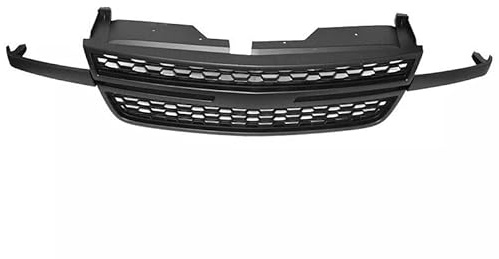 NEW Matte Black SS Front Grille Assembly Fit for Silverado 1500 2500 3500 2003-2007