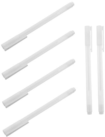 GLSTOY 6 Stück-pack Klebestifte Für Präzises Basteln Schnelltrocknend Kindersicher Weiß Selbstgemacht Scrapbooking Schulbedarf