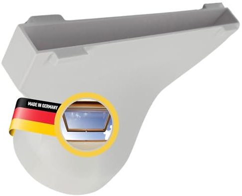 ULROAD Flacher Schlauch Adapter für Dachfenster Kippfenster für 100mm Flach Abluft Schlauch für Klimaanlage Growzelt Trockner Abluftschlauch Klimaanlage Fensterdurchführung Fenster Aufsatz