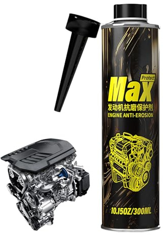 Traitement anti-usure pour moteur - Additif d'huile de voiture, réducteur de bruit de moteur, lubrifiant durable | Traitement d'huile de 10,14 onces pour réduire les vibrations de friction pour