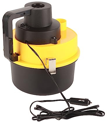 Haofy Aspirateur de Voiture à Filtrage Efficace pour la Maison et L'intérieur du Véhicule, Aspirateur à Main 60W 12V, Nettoyeur pour L'intérieur et L'extérieur