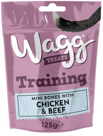 Wagg Training Beef and Chicken Dog Treats 125g (Pack of 7)
