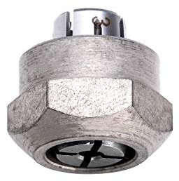 Metabo Spannzange 1/4 Zoll mit Spannmutter (Sechskant), OFE/GS (für die Metabo Oberfräsen, Geradschleifer) 631949000