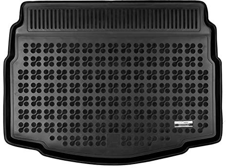 AZUGA Gummi-Kofferraumwanne für VW Golf 7 ab 11/2012-2019 | unterer/tiefer Boden. hoher Rand, rutschfest, wasserdicht, Premium Kofferraummatte passgenau, TPE-Gummi, AZ12000187
