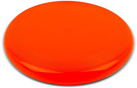 HAEST Wurfscheibe Ultimate | 27 cm Durchmesser | 175 g | für Kinder und Erwachsene | Orange