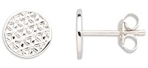 XENOX® Lebensblume Ohrringe - Damen Ohrringe aus hochwertigem 925/- Sterlingsilber