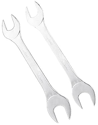 2 Stück Gabelschlüssel Doppelmaulschlüssel Ultradünner Metrischer Schraubenschlüssel 3 Mm Reparaturwerkzeug Für Begrenzte Platzverhältnisse Doppelmaulschlüssel