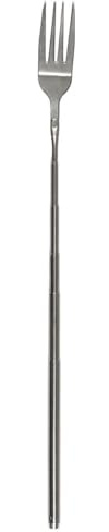 AltoBuy Fourchette télescopique Extensible en INOX argenté de 21 cm à 58 cm