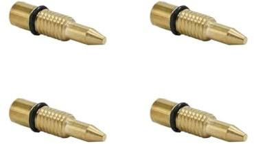 MLCOZDF Vergaser, Vergaser-Ablassschrauben, Ablass for Honda, Ersatzschraube, 4 Stück, Zubehör, Schüssel, CB400T, CB750, CX500