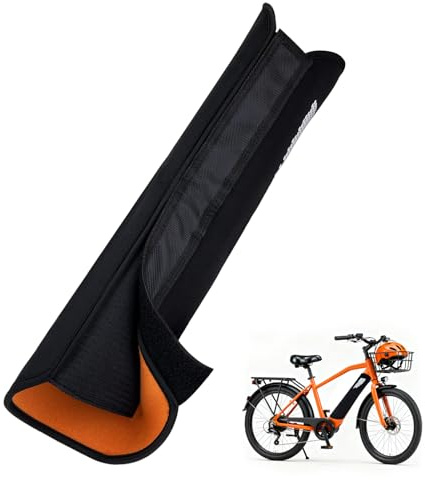 SOSOLOVE E Bike Akku Schutzhülle, Schützt vor Kälte und Schmutz, Fahrrad Neopren, Schutz Akku Laufzeit und Lebensdauer Passform, EBike Akkuschutz Zubehör, für 30-38 cm Rahmenumfang