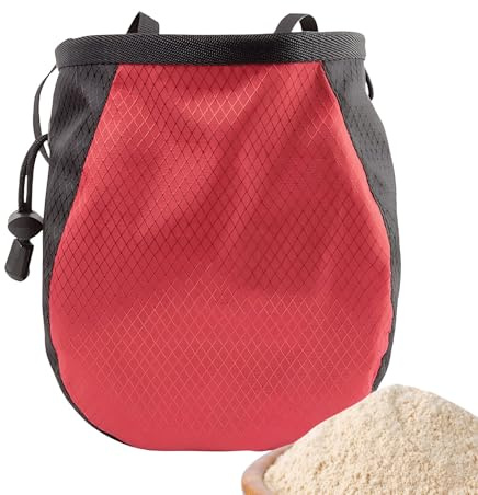 Bouldering Chalk – halkfri bergsklättringskrita med justerbar rem | hållbar gymklättring för inomhus- och utomhusträning