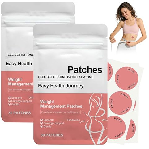 Cerotti Dimagranti, 60 Cerotti Dimagranti, Metabalance Patch, Cerotti per il Corpo, Slimming Patch per Dimagrire Rapidamente i Grassi, Ingredienti Naturali, per Tutti i tipi di Corpo (60pcs)