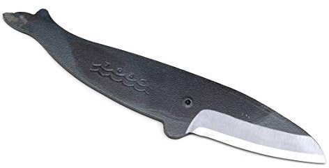 Yoshihiro Shiroko Kurouchi KUJIRA Whale cuchillo de chef japonés de acero de alto carbono