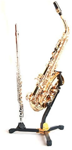 VKEID Saxophonständer Alt-Tenor-Saxophon-Ständer, Flöte, Klarinette, Saxophon, Mehrzweck-Ständer Ständer
