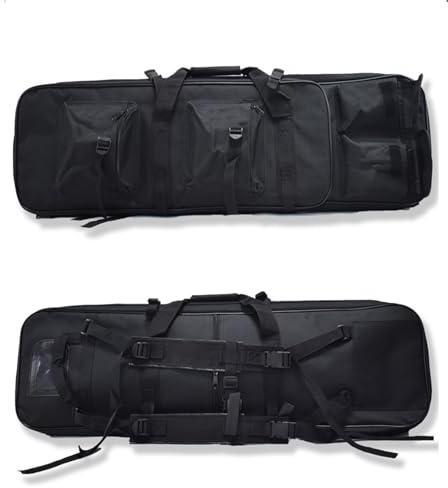 MEOYCHB Custodia per Fucile,Borsa per Armi,Resistente e Impermeabile,Fodero Porta Fucili Imbottito,tattico per Borsa a Doppio Fucile Borsa per Fucile da Caccia,Softair,Tiro 100cm