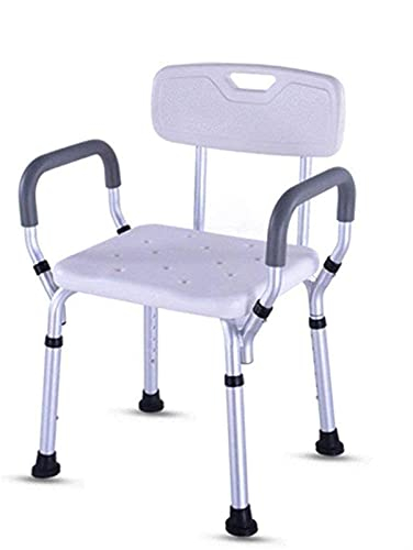 Siège de Douche Chaise de Douche Tabouret de Douche réglable Baignoire Douche Chaise élévatrice avec accoudoirs siège de Baignoire Portable