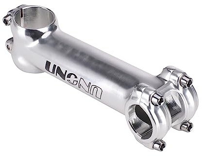 ZHAOQIN Lenkervorbau Silber MTB 17 Grad Fahrrad Lenker Vorbau 25.4/31,8mm MTB Bike Tisch Ersatzteile for Fahrrad 60-130mm Lenker Anstieg Fahrrad Vorbau(31.8x60mm17 stem)