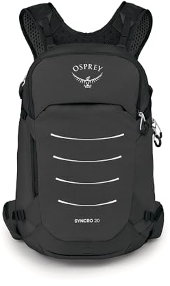 Osprey Syncro Herren-Fahrradrucksack, 20L, Raven Black