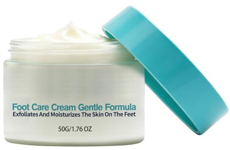 Balsamo idratante per i piedi, crema lenitiva tacchi, formula nutriente al burro vegetale ad assorbimento rapido, crema riparativa per la pelle non grassa, balsamo ammorbidente i piedi