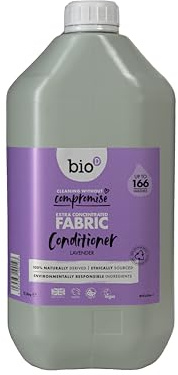 Bio D Extra Concentrated Liquid Fabric Conditioner Lavender 5L | 166 Washes | Allergy Free | Vegan | Cruelty Free