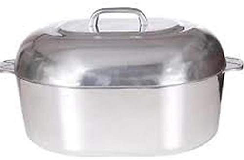 Cajun Classic GL10048 - Asador Parrilla Ovalada de Aluminio (33 pulgadas)