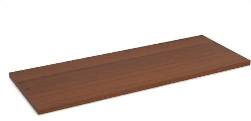 Alfredo Calandrelli Estantes de pared de madera ennoblecida, en varios tamaños y colores (nogal, 60 x 30)
