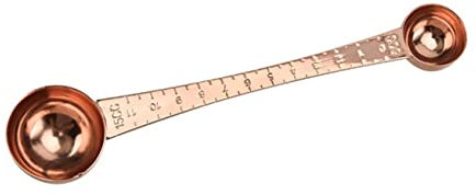 BESTonZON Cuchara Medidora De Gramos De Acero Inoxidable Doble Punta Ideal Para Cocina