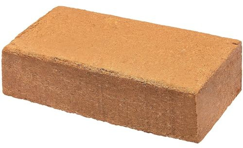 6 Coco Bricks - 100% Coir Potting Fibre, Makes up to 10L of Growing Media, Organic and Eco-Friendly Compost for Outdoor Plants, Potting Soil (Coco Bricks, 6)
