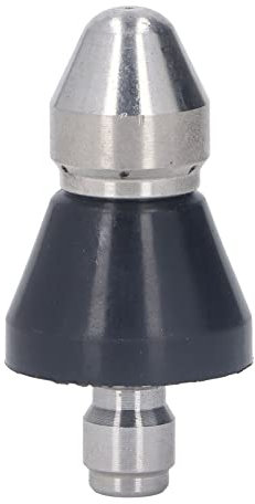 OVAQUIXI Embouts de Nettoyeur Haute Pression Buse 4000 PSI, Acier Inoxydable, Kit de Buse de Rechange, Compatible Eau Chaude et Froide, pour Nettoyage Canalisations et Égouts