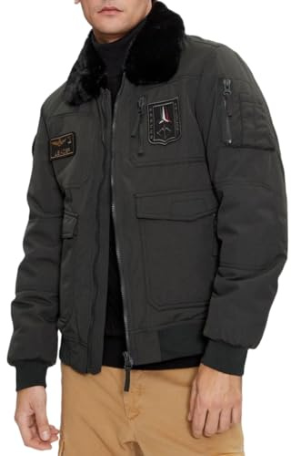 Aeronautica Militare Pilotjacka färg mörkgrön mörk muskel - 54