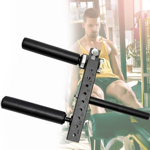 DPLWJPP Beinstrecker Und Beincurl-Maschine,Sitzende Beinstrecker-Ausrüstung,8 Stufen Verstellbare Beinmuskelgruppen,Zubehör Für Fitness-Squat-Racks,26mm-25mmdiameter