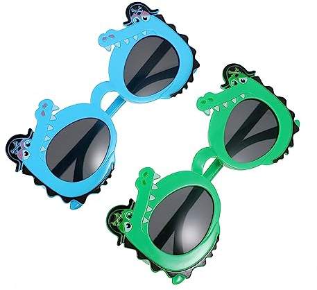 COLLBATH Gafas Sol Infantiles Decorativas 2 Pares Diseño De Ojo Creativo Accesorios De Fiesta