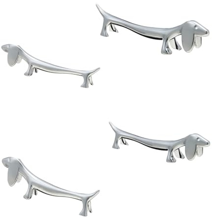 ERFGT 4 Piezas Soporte de Palillos, Soporte de Palillos de Animales Encantadores en la Mesa, Soporte de Palillos Reutilizables, Se Puede Utilizar para Fiestas de Disfraces en Restaurantes Familiares