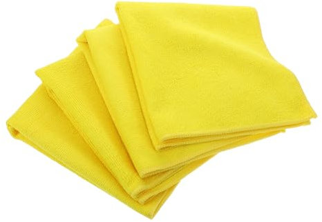 PACKOVE 4piezas Toalla De Limpieza De Microfibra para Cocina Paño Reutilizable para Sartenes y Ollas Paño De Cocina para Limpiar Encimeras y Platos