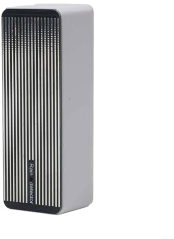 HEIBTENY Intelligenter Regensensor für Zigbee WiFi Dual Konnektivität Wasserstandsmelder Fernbedienung Heimautomation für Tuya für Alexa IP66 wasserdicht (Wifi-Version)