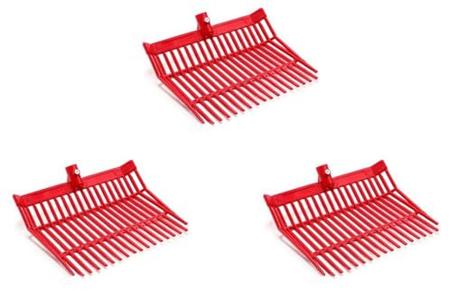 Buttfast 3X Manure Fork Replacement Head, Pitchfork Head, Horse Manure Rake, for Picking Up Manure, Plastic Fork Head,A