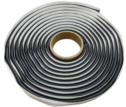 High Adhesion Sticky Sealant Strip - 0.25inx4m Waterproof Seal Tape, Leak Sound Proofing Repair RV Window Bonnet Boat Door | Glass Metal Wood Masonry Seal Tape for Home Auto Use | Repair Accessories