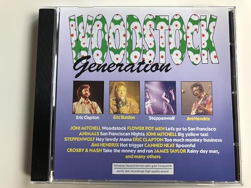 Joni Mitchell, Flower Pot Men, Animals, James Taylor, Eric Clapton..